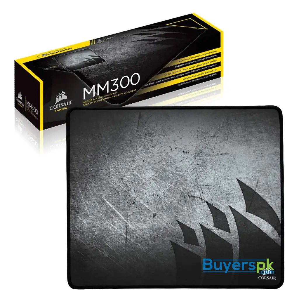 Corsair Mm300 Anti-fray Cloth Gaming Mouse Pad-medium - Image 5