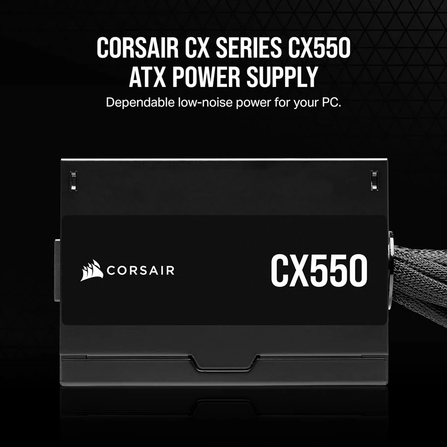 Corsair Power Supply CX550 550 Watt 80 PLUS Bronze - Image 2