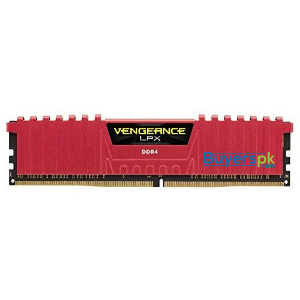 Corsair Vengeance Lpx 8gb (1 X 8gb) Ddr4 Dram 2400mhz C16 Memory Kit - Red (cmk8gx4m1a2400c16r) - Image 2