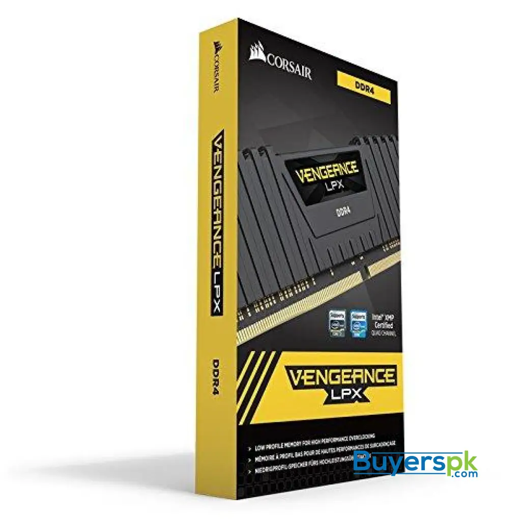 Corsair Vengeance Lpx 8gb (1 X 8gb) Ddr4 Dram 2400mhz C16 (pc4-19200) Memory Kit - Black - Image 2