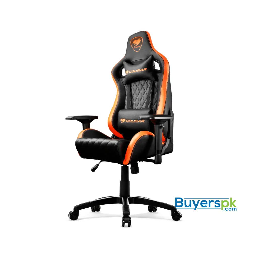 Cougar Armor s Luxury Gaming Chair (orange/black) - Image 2