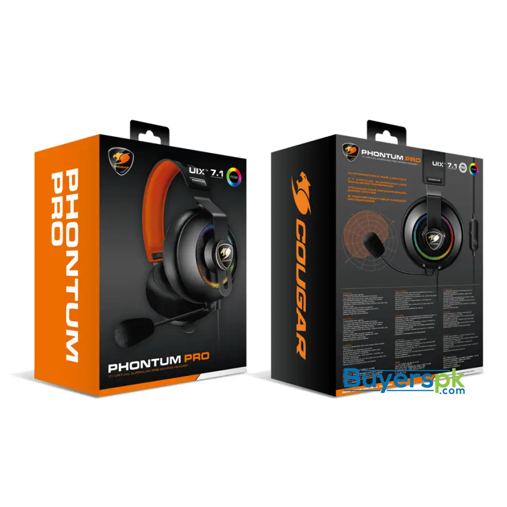 Cougar Phontum Pro Extreme Fidelity Audio for Extremer
