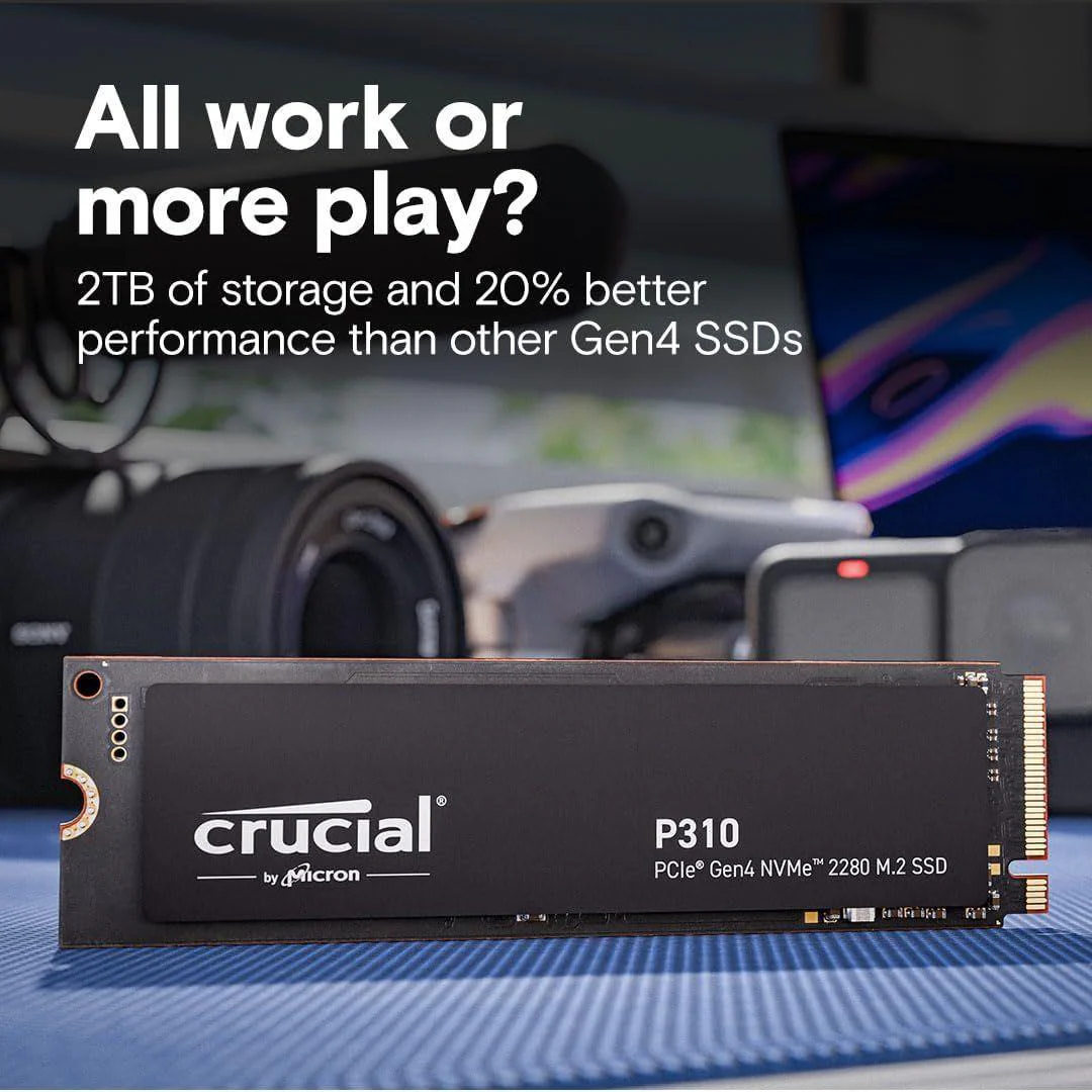 Crucial M.2 NVME SSD P310 1TB Gen4 - Image 3