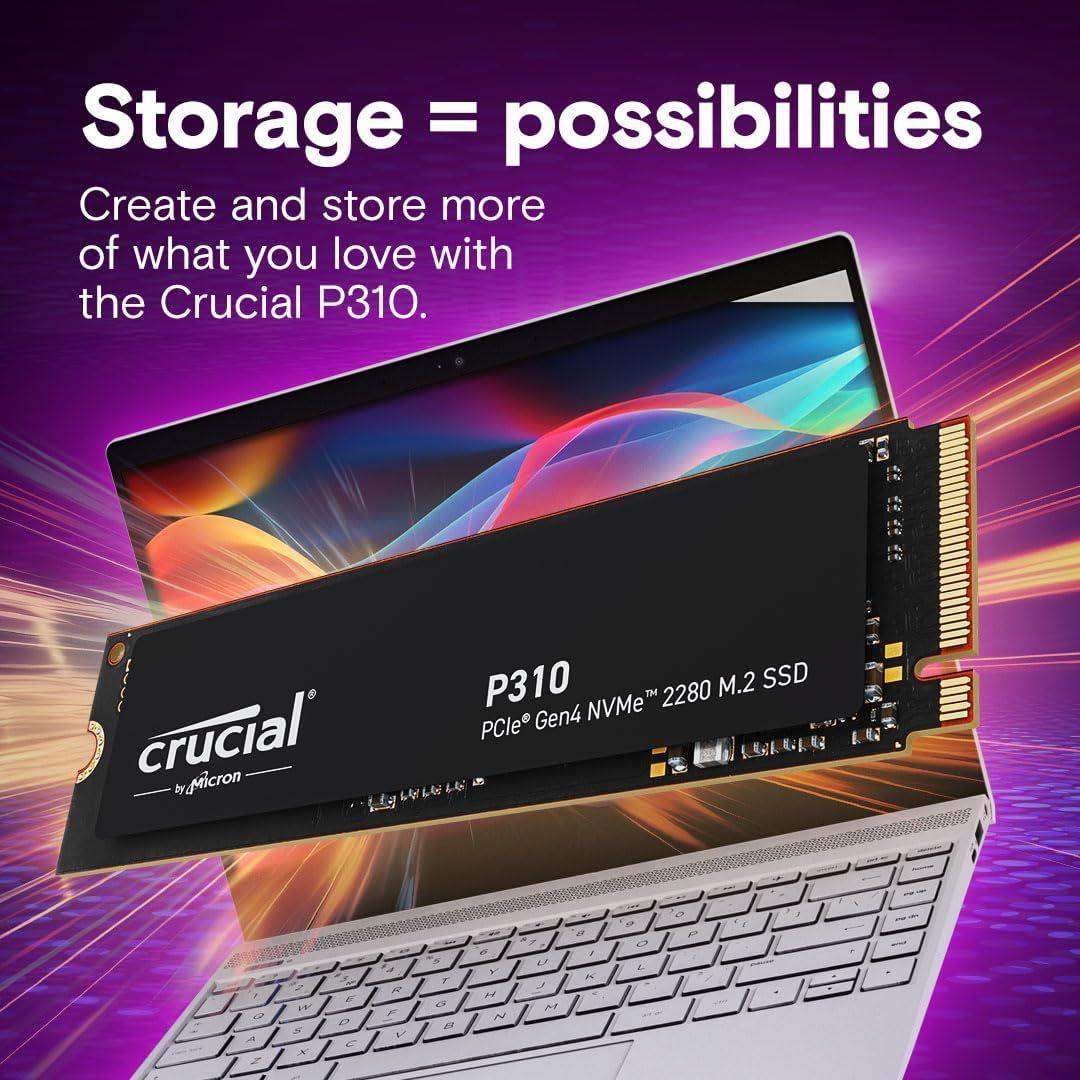 Crucial M.2 NVME SSD P310 1TB Gen4 - Image 4