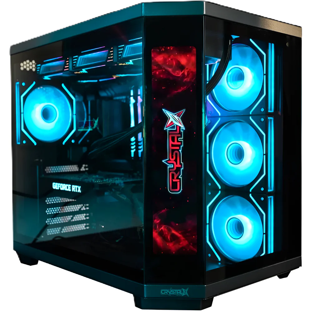 CrystalX Casing CoreView V950B-L 4x infinity Fan