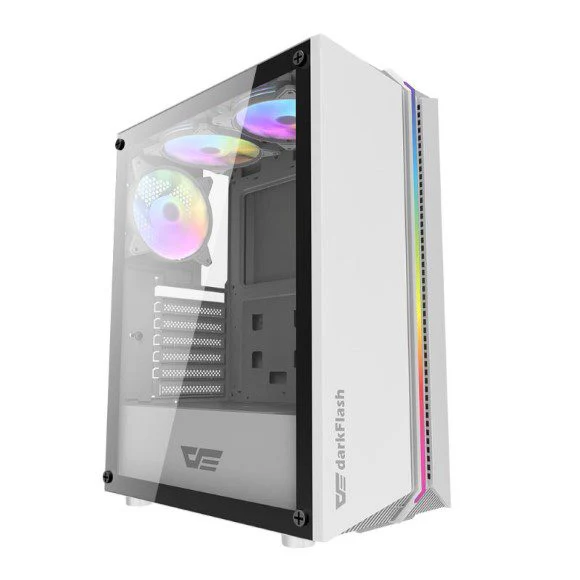 DarkFlash Casing DK151 ATX With 3 ARGB Fans