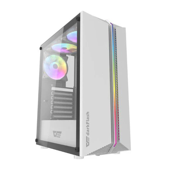 DarkFlash Casing DK151 ATX With 3 ARGB Fans - Image 3