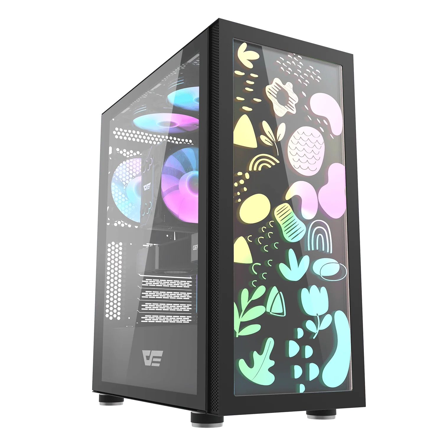 DarkFlash Casing DK210 Graffiti Black - Image 2