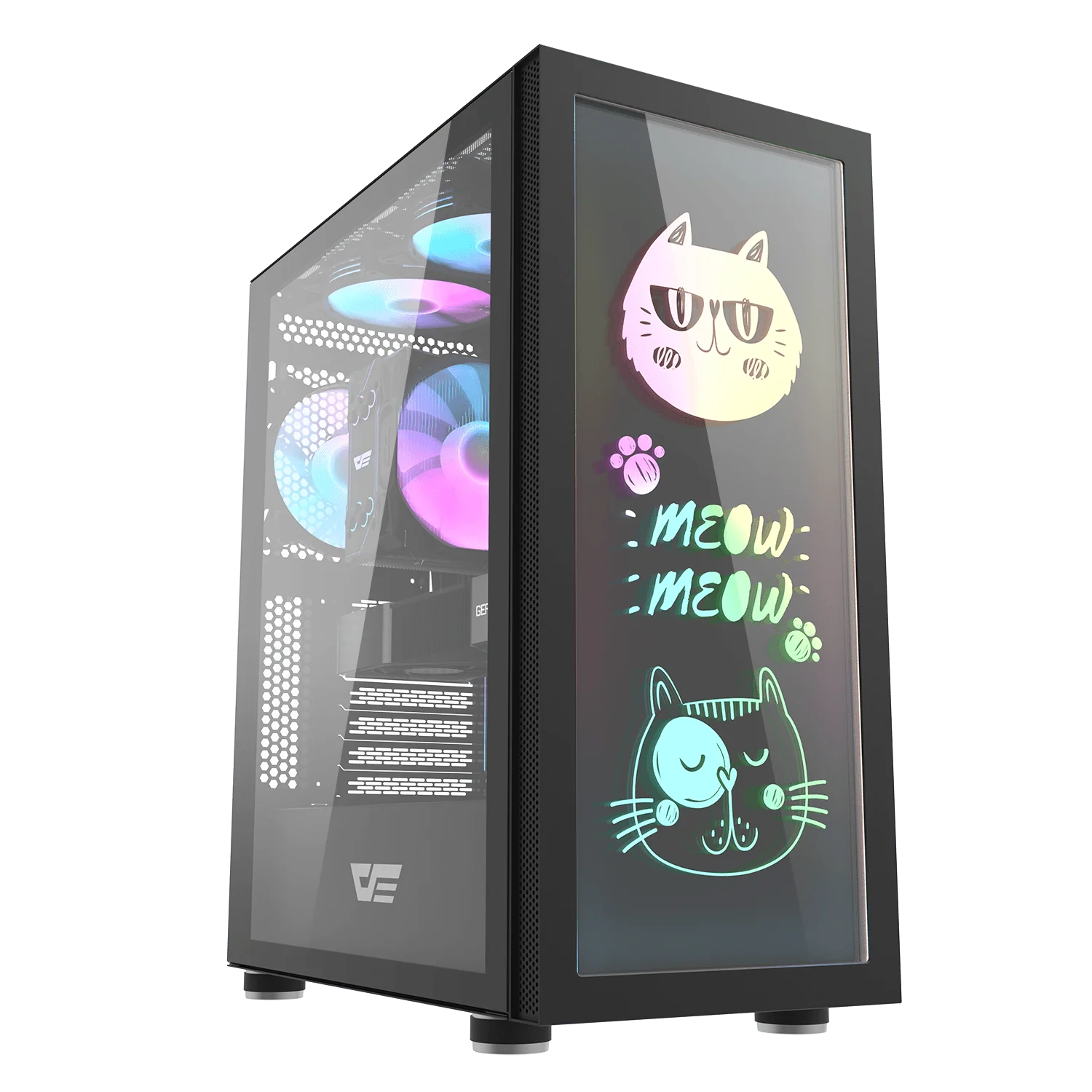 DarkFlash Casing DK210 Graffiti Black - Image 3