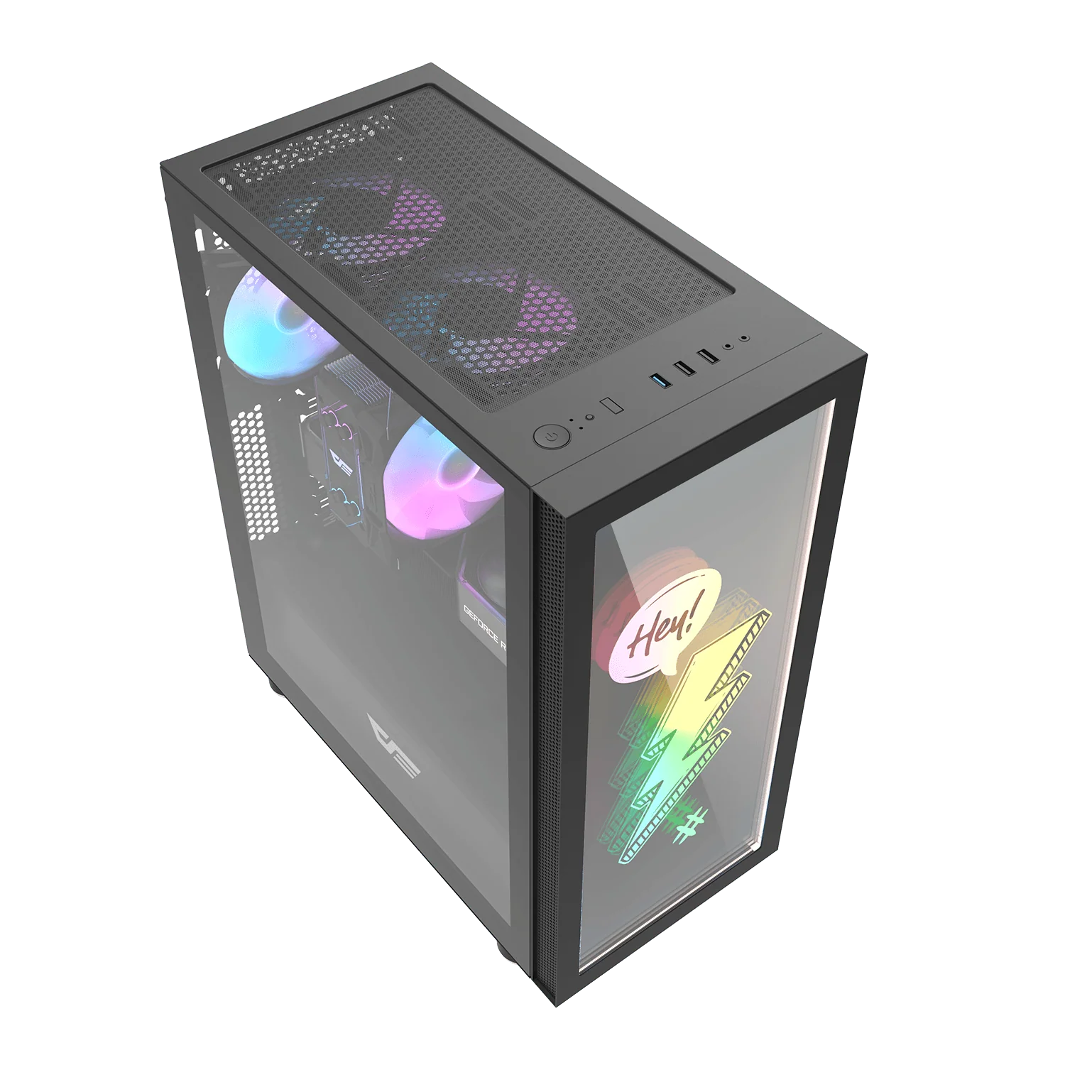 DarkFlash Casing DK210 Graffiti Black - Image 4