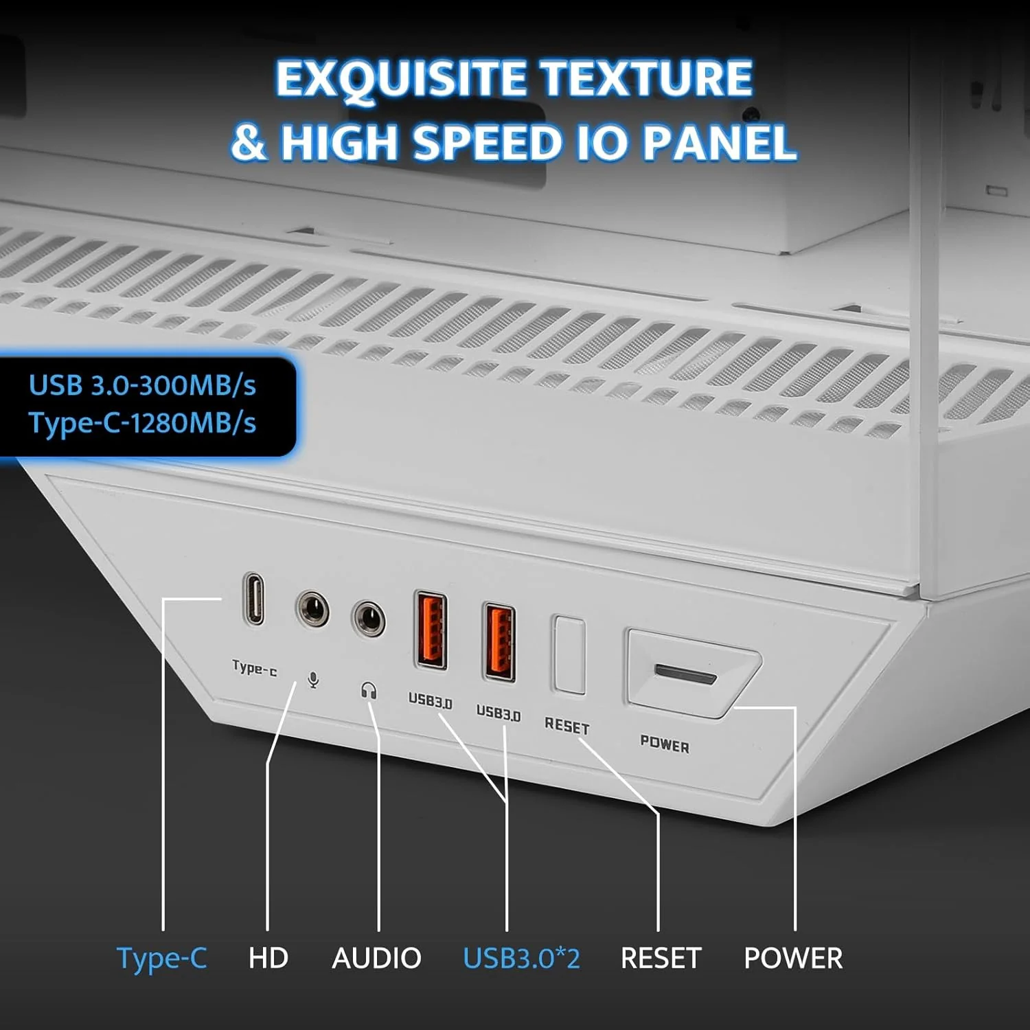 Darkflash Casing DY470 ATX 4 ARGB Pre installed Fan - Image 5