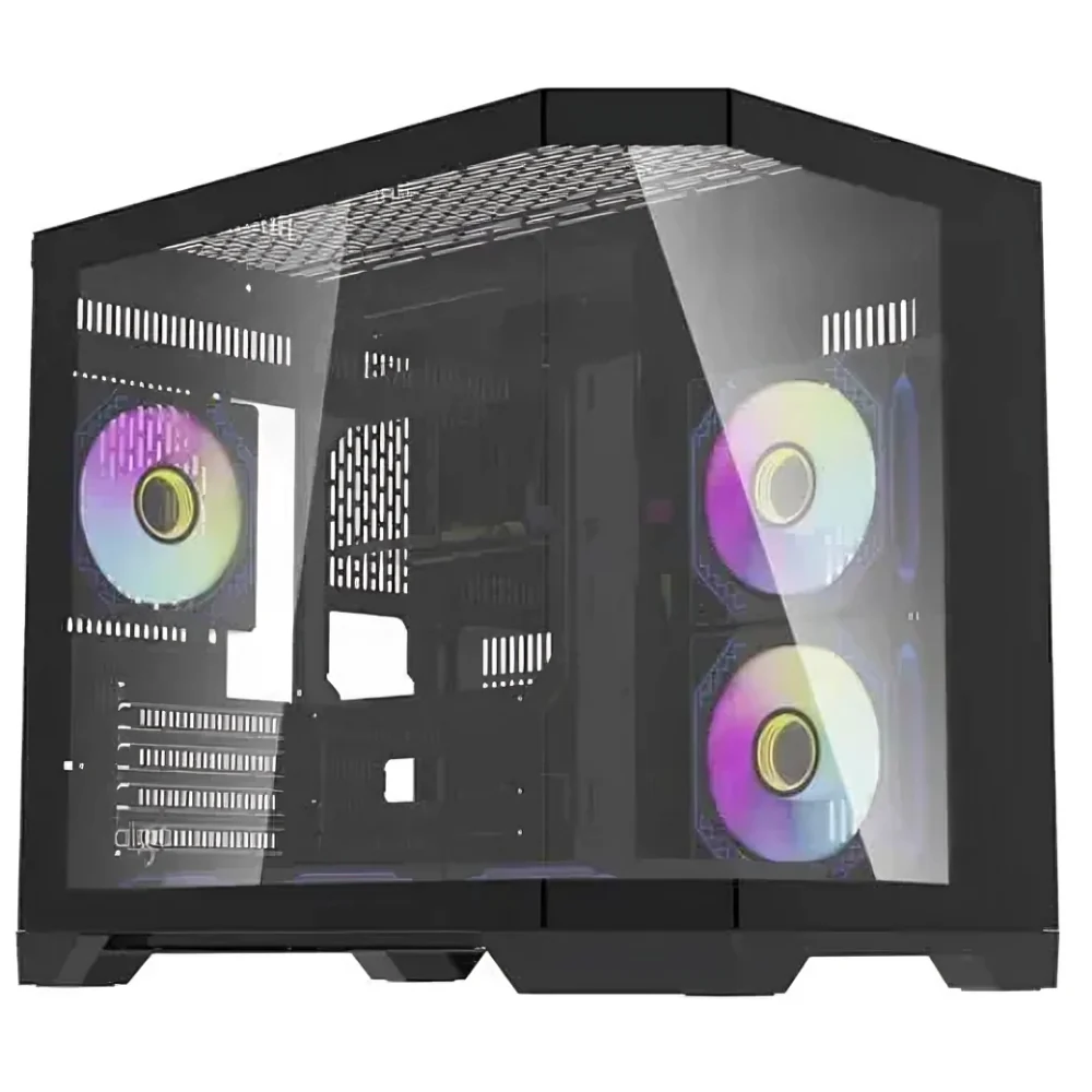 Darkflash Casing FT418 Small Black No Fans