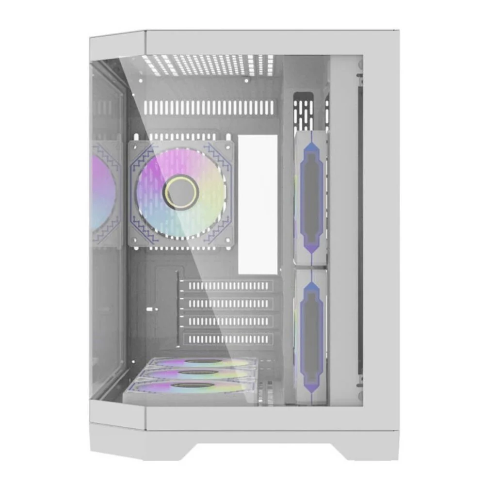 Darkflash Casing FT418 Small White No Fans - Image 2