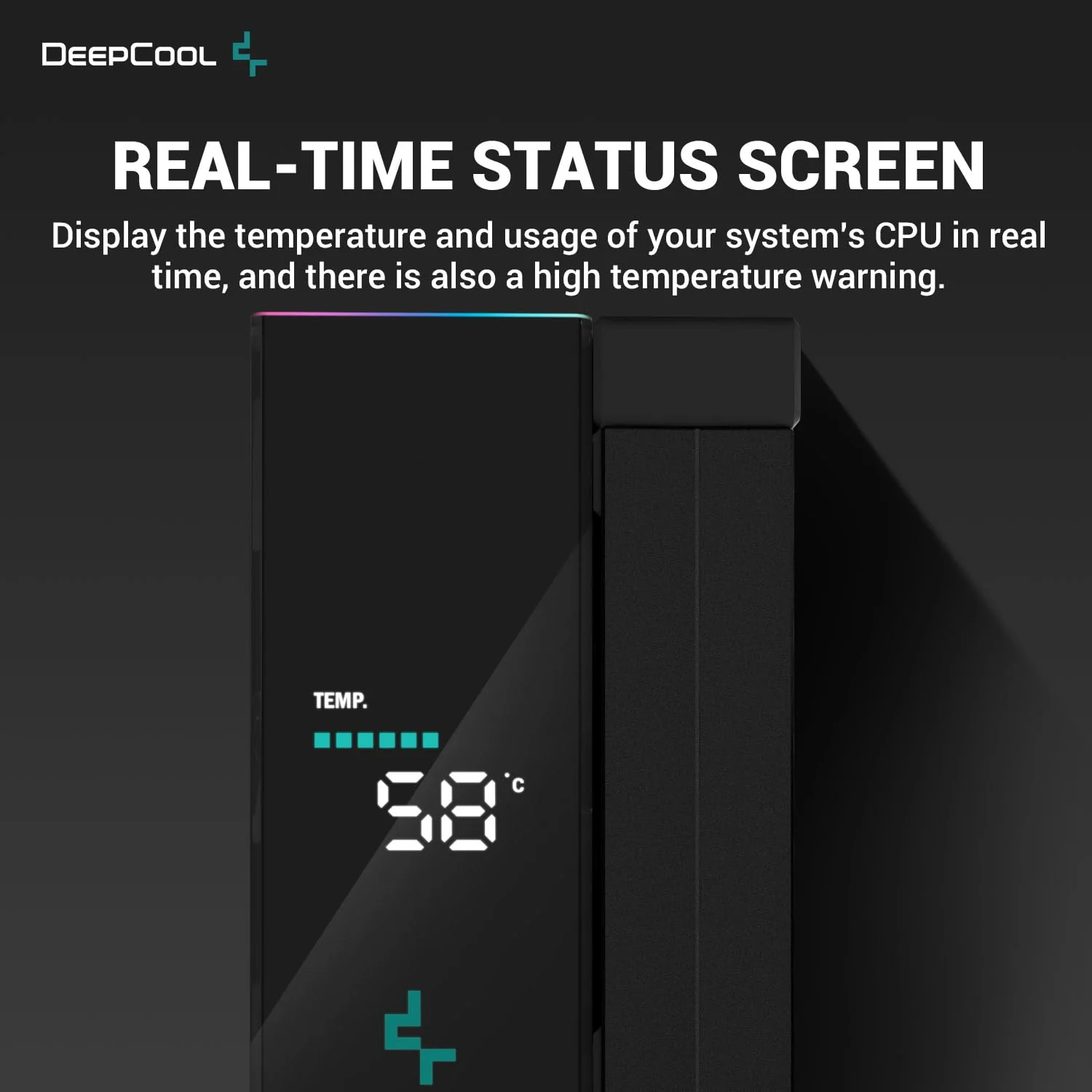 Deepcool Air Cooler AK400 Digital Black - Image 3