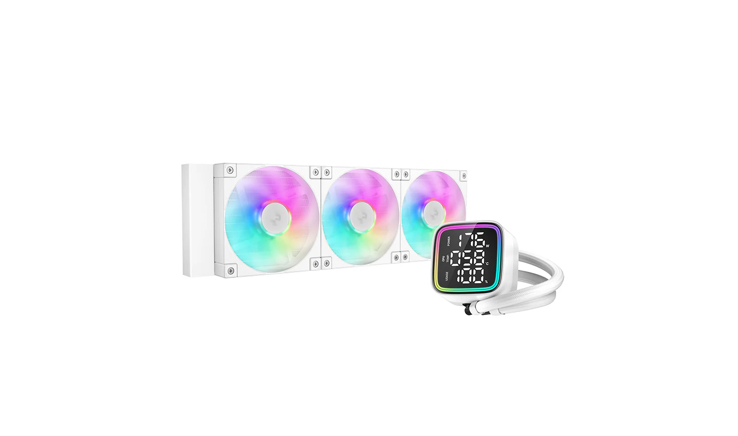 DeepCool Liquid Cooler LD360 Wh ARGB AIO 360mm CPU Cooler - Image 2