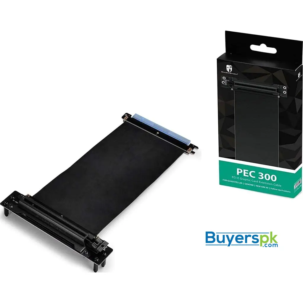 Deepcool Pec 300 Pcie Graphic Card Extender Riser Cable