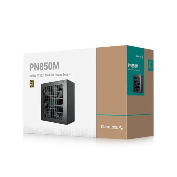 DeepCool Power Supply PN850M 850W 80Plus Gold ATX 3.1