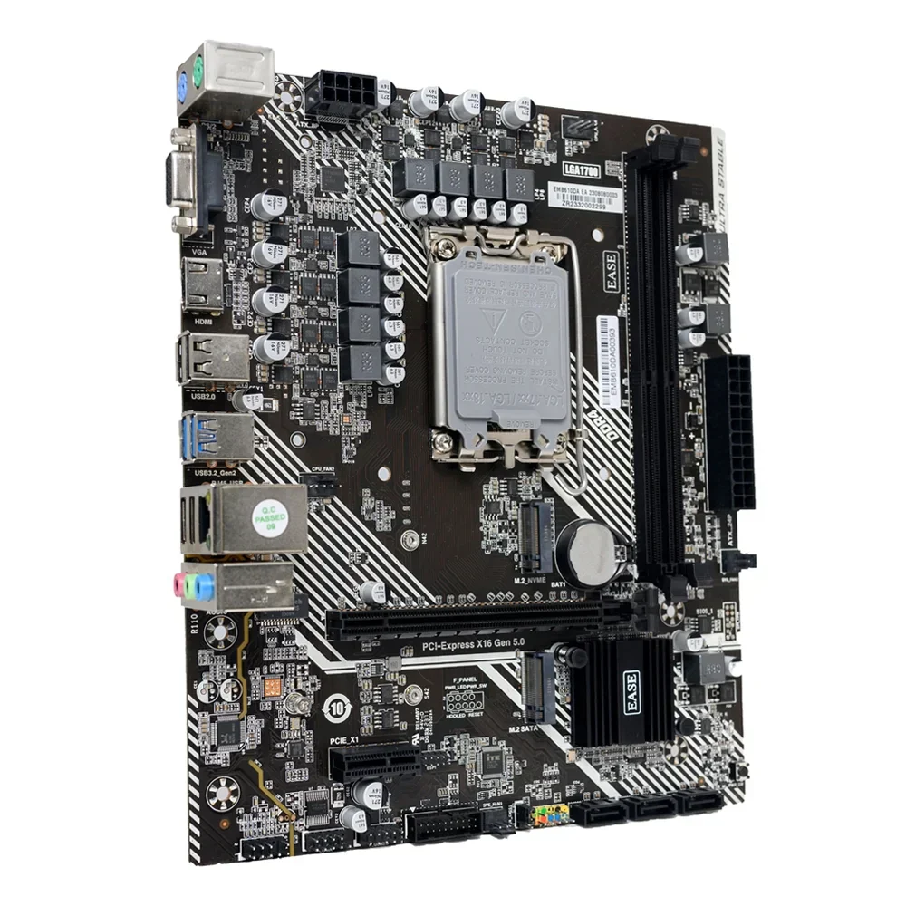 Ease Motherboard H610M E DDR5 LGA1700