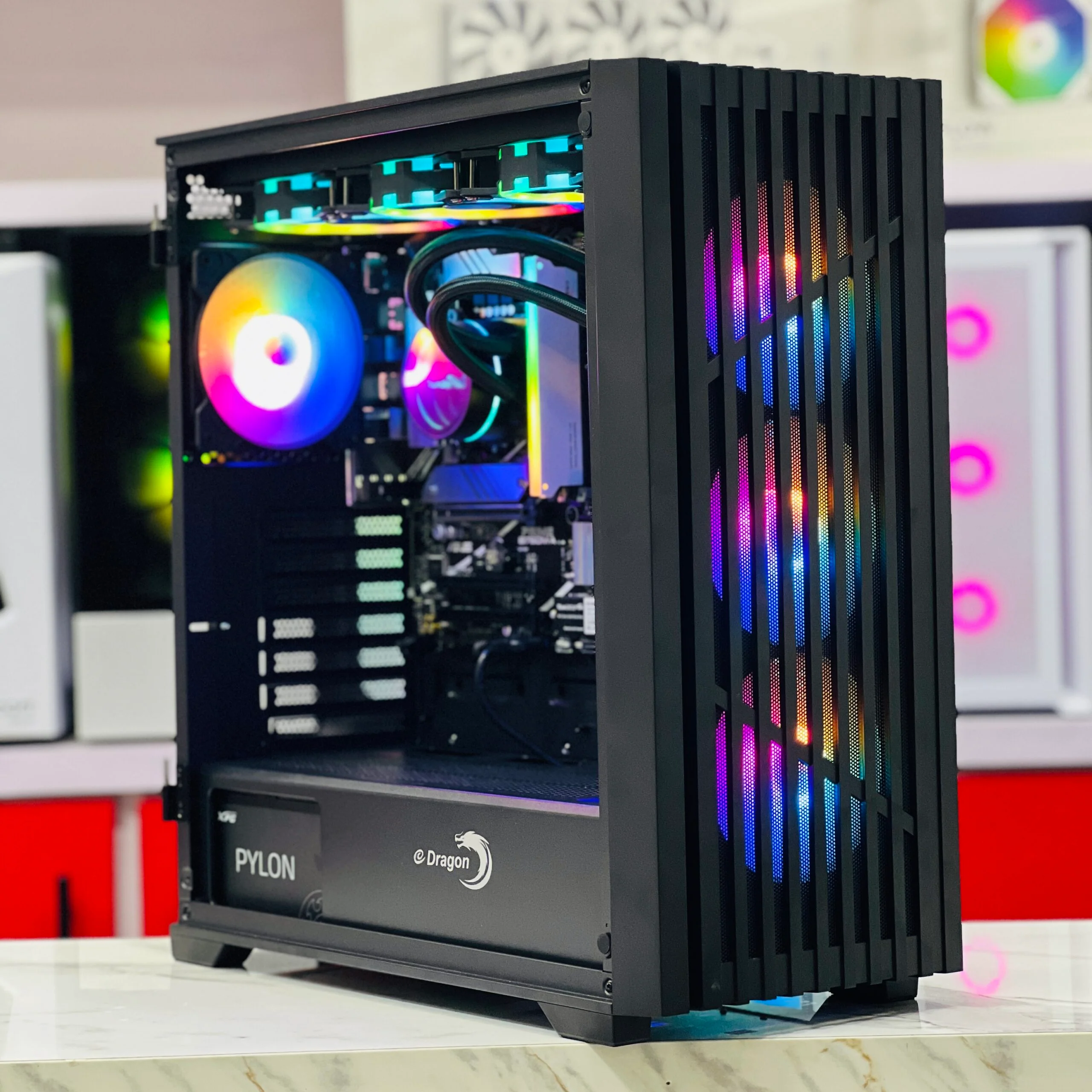Edragon Casing Mushu With 3 fans - Image 2