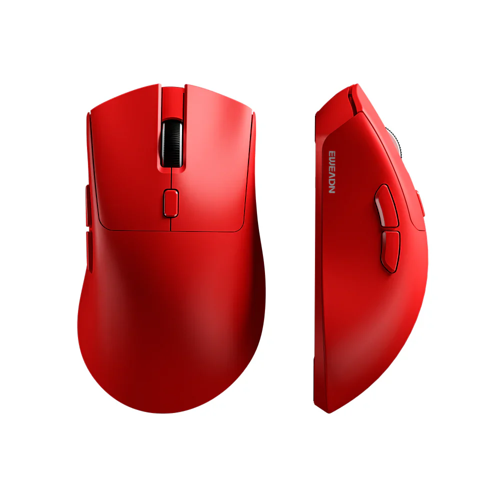 Eweadn Mouse E7 Wireless Tri mode Gaming Mouse Red