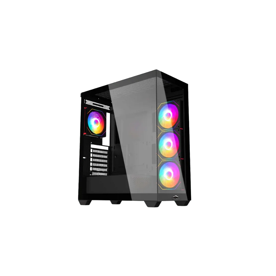 Frozer Casing Aura ATX Black 4 infinity Fan
