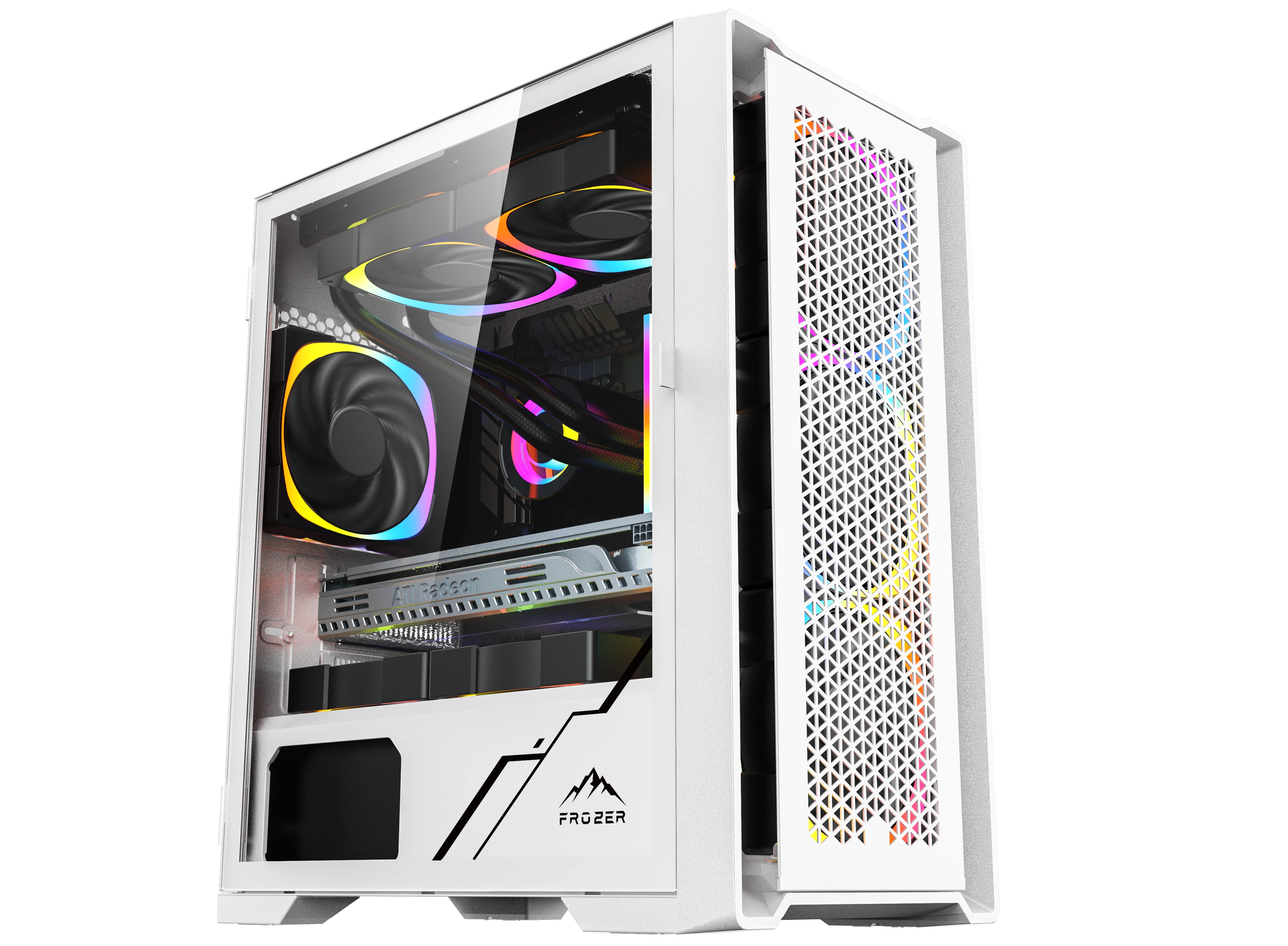 Frozer casing Chamber 3 ARGB Fan white