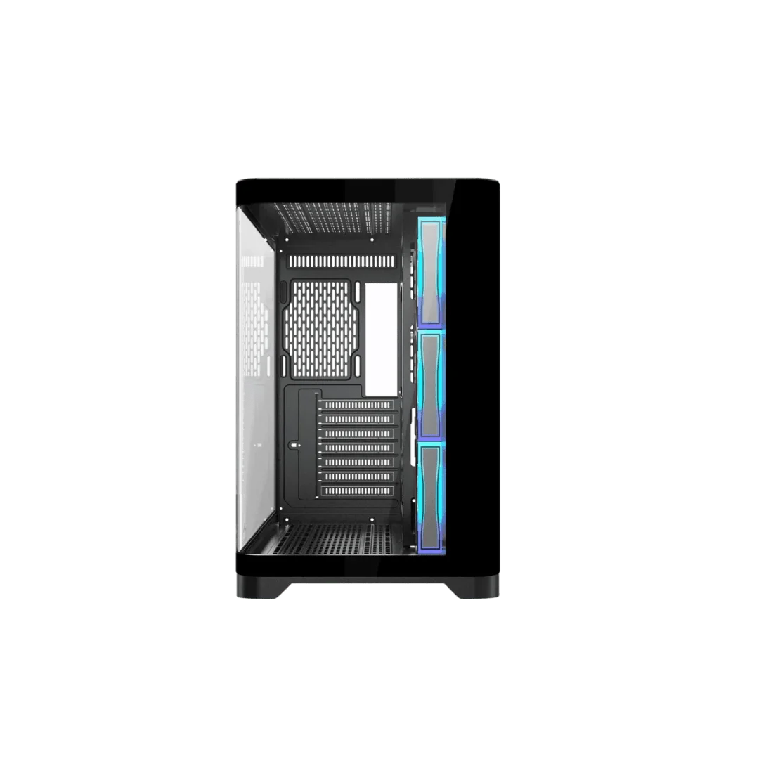 Frozer Casing Space MT ATX 3 Infinity Fan Black - Image 3