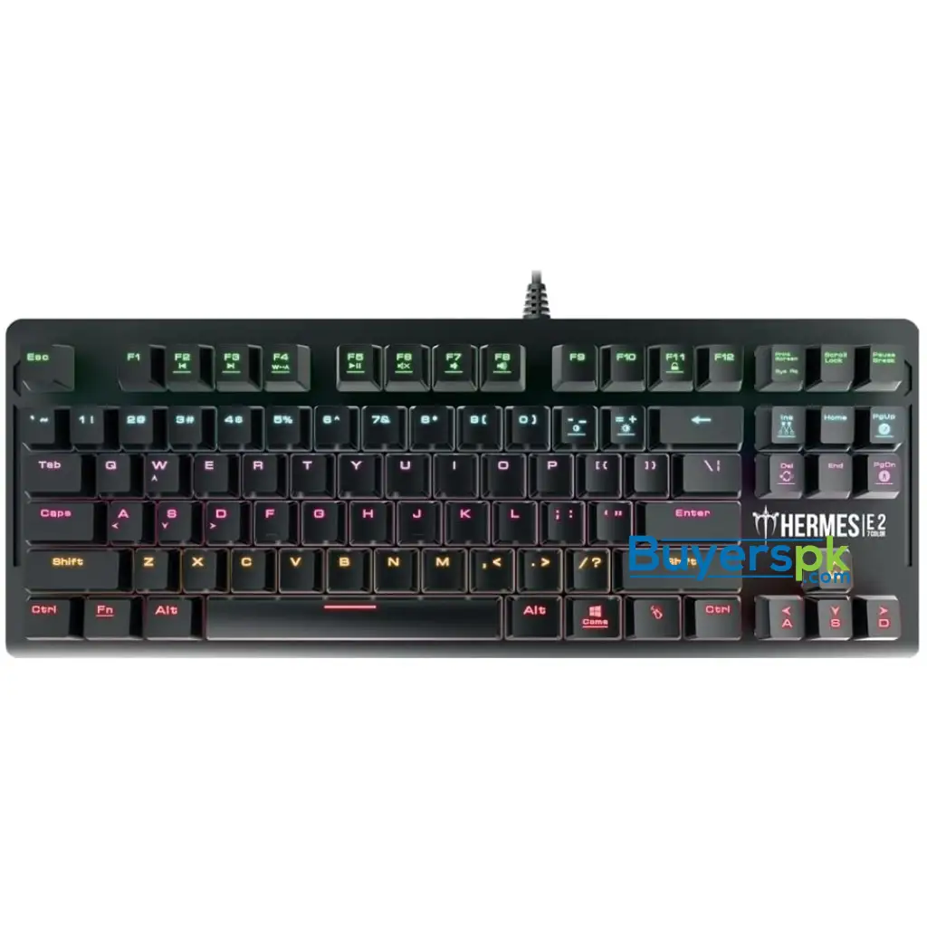 Gamdias Hermes E2 7 Color Mechanical Gaming Keyboard - Image 2