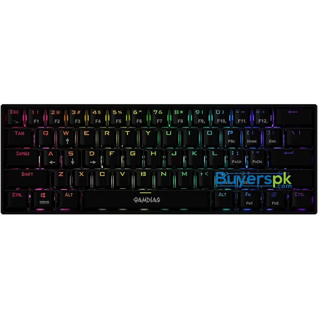Gamdias Hermes E3 Rgb Mechanical Gaming Keyboard Black - Image 2