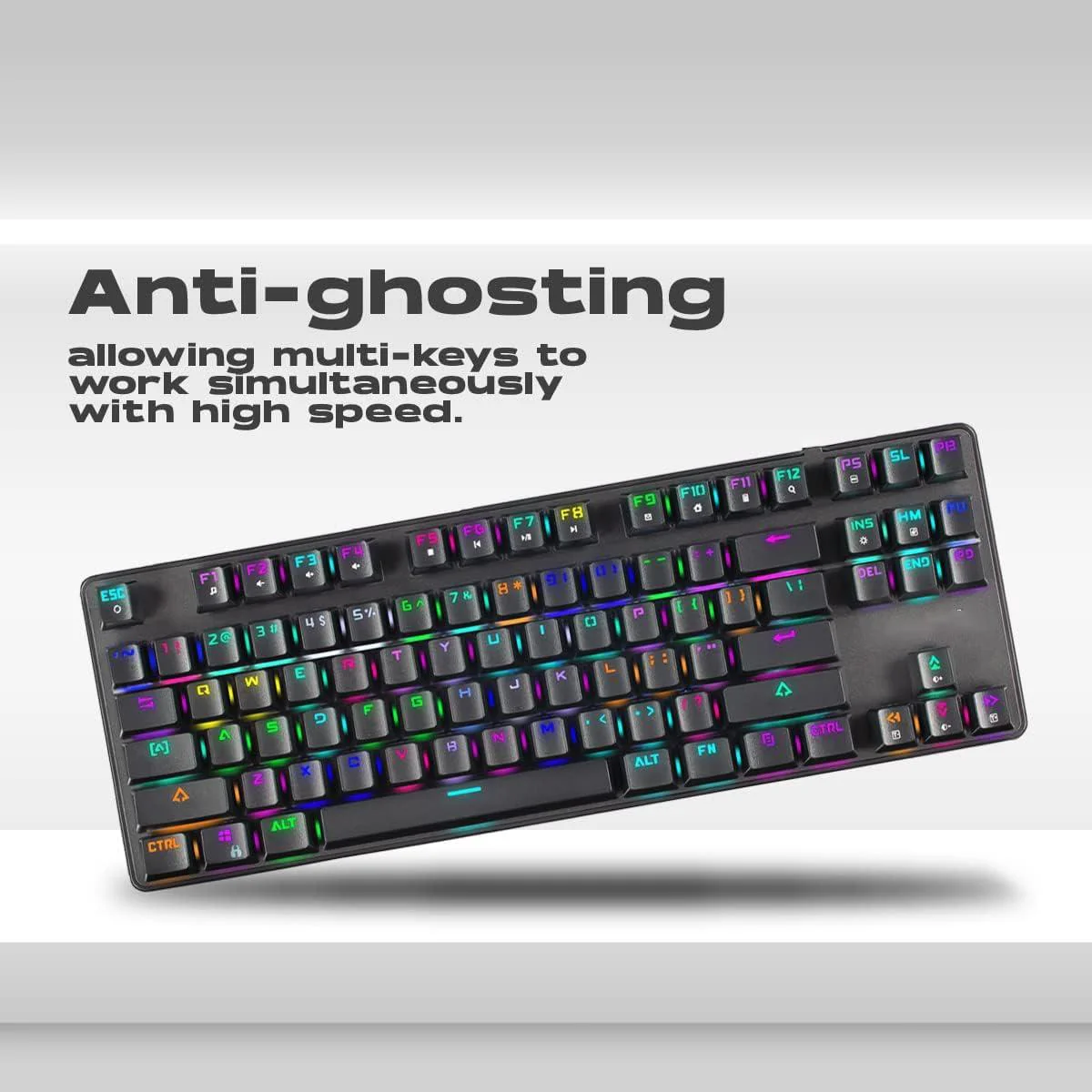 Gamestop Keyboard GS200 FPS Sniper Mechanical Gaming - Black (Brown Switches) - Image 2
