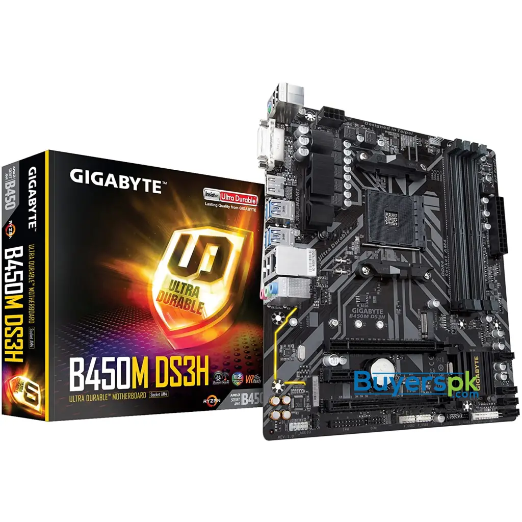 Gigabyte B450m Ds3h Motherboard