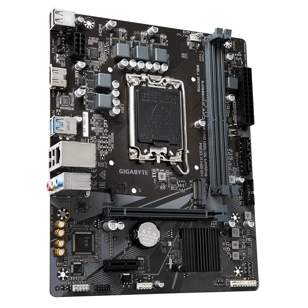 Gigabyte Motherboard H610m K DDR4 - Image 2