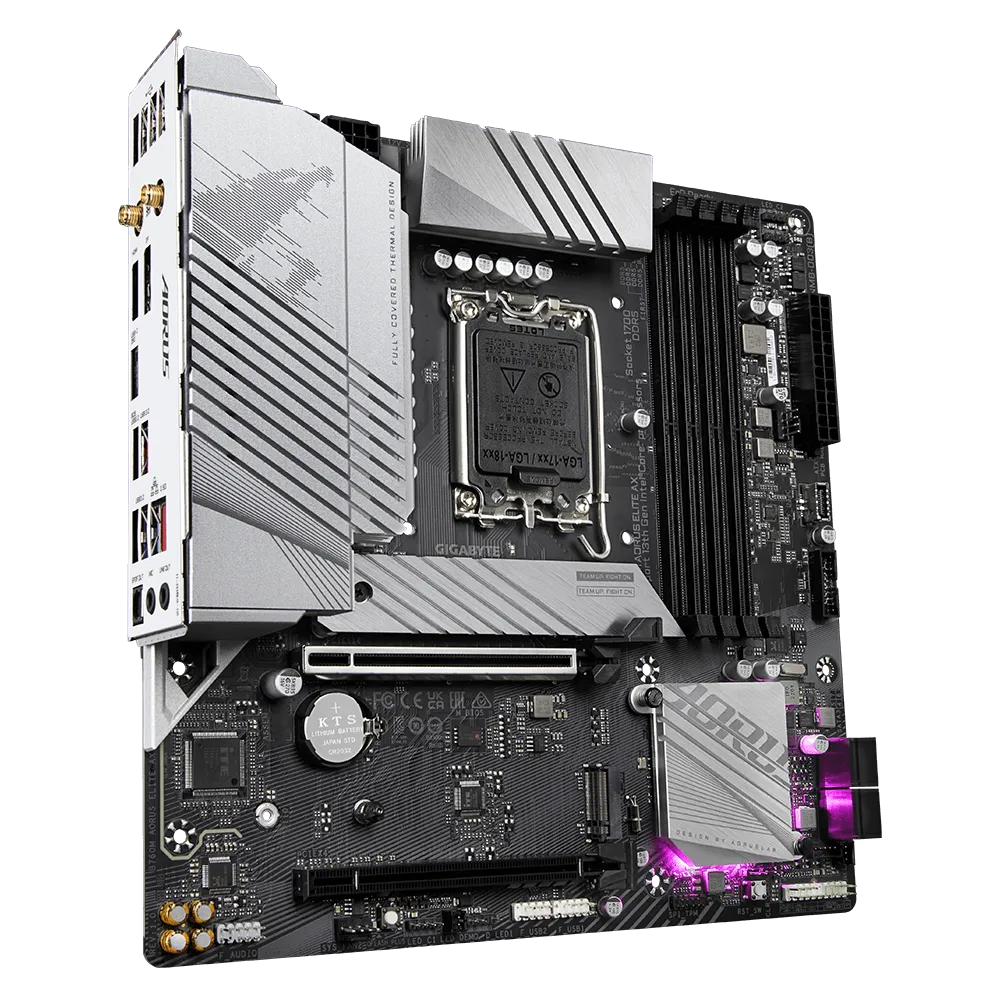 GIGABYTE MOTHERBOARD B760M Aorus Elite AX DDR5 - Image 3
