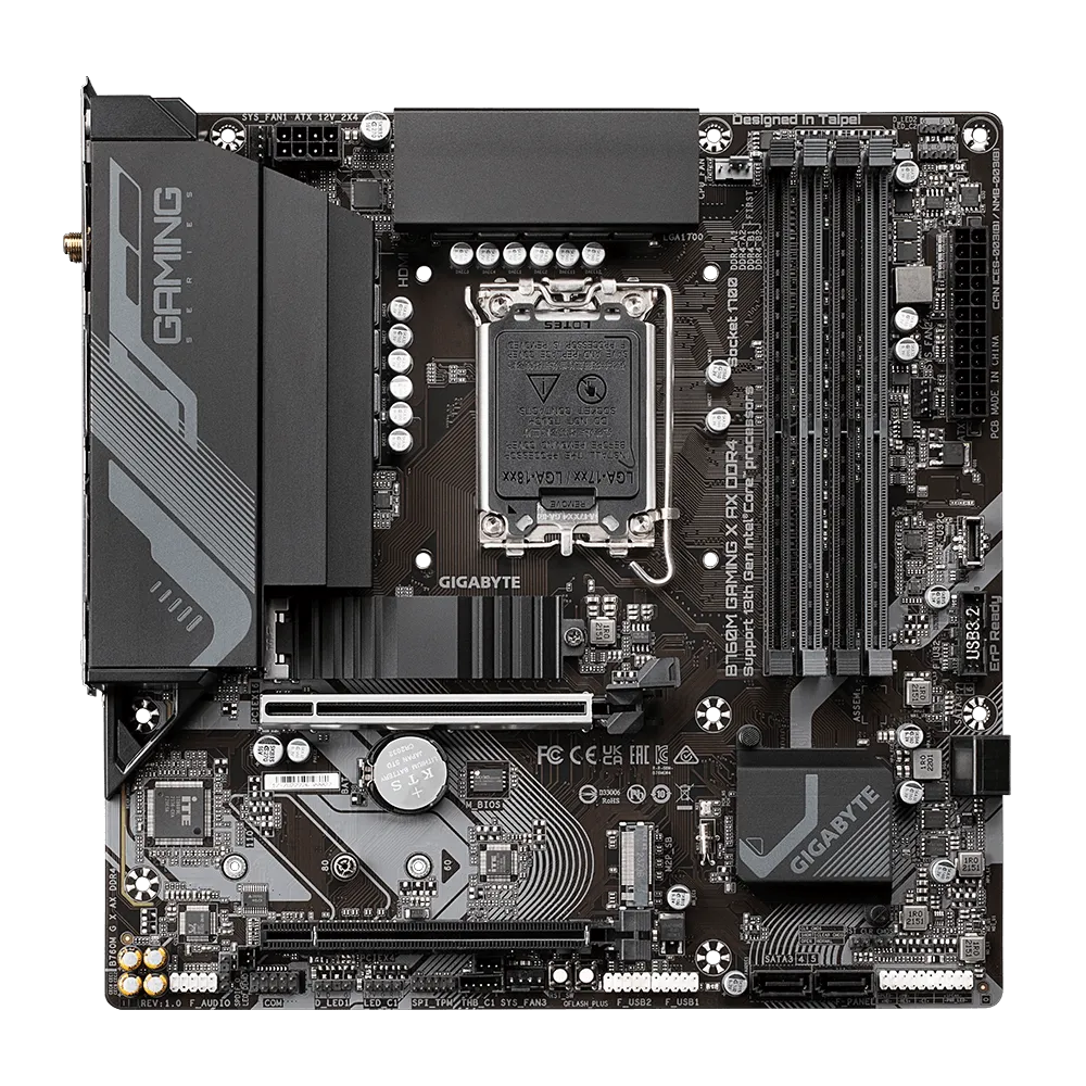 GIGABYTE MOTHERBOARD B760M Gaming X AX DDR4 - Image 2