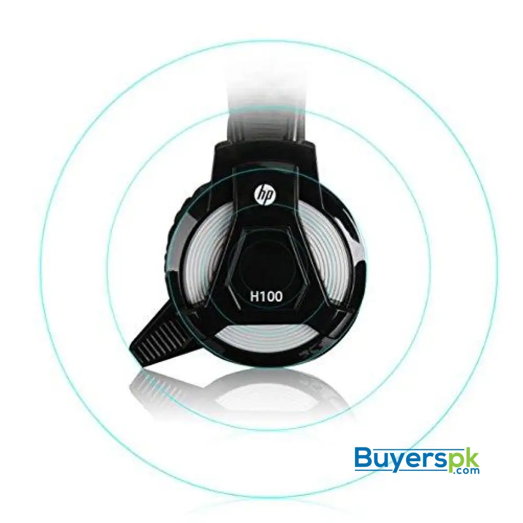 Hp H100 Gaming Headset with Mic (black) - Image 5