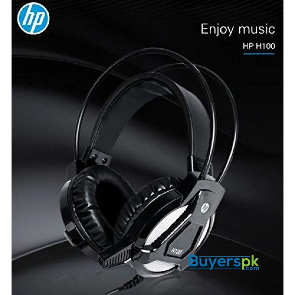 Hp H100 Gaming Headset with Mic (black) - Image 7