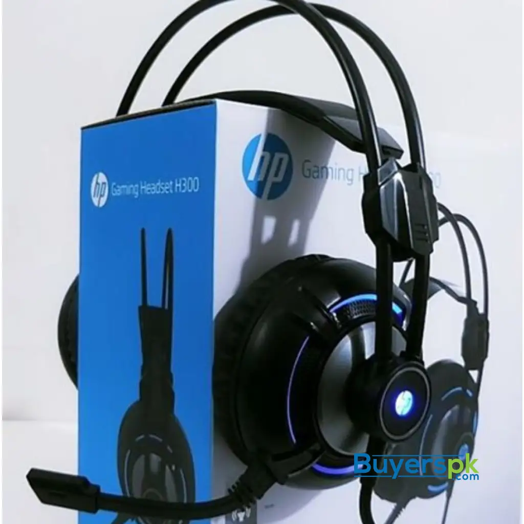 Hp H300 Usb 3.5mm Wired 4d Stereo Gaming Headphone Headset with Microphone - Image 2