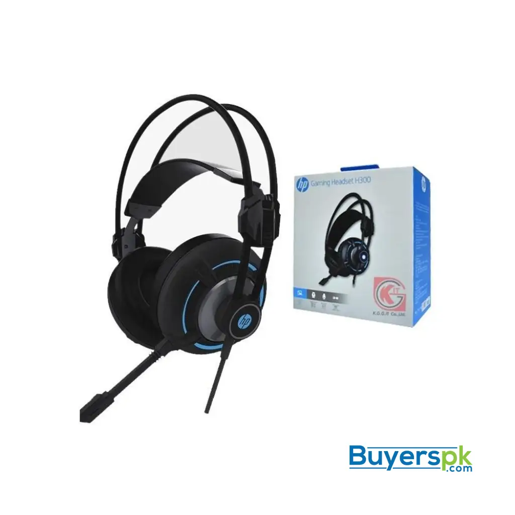 Hp H300 Usb 3.5mm Wired 4d Stereo Gaming Headphone Headset with Microphone - Image 3