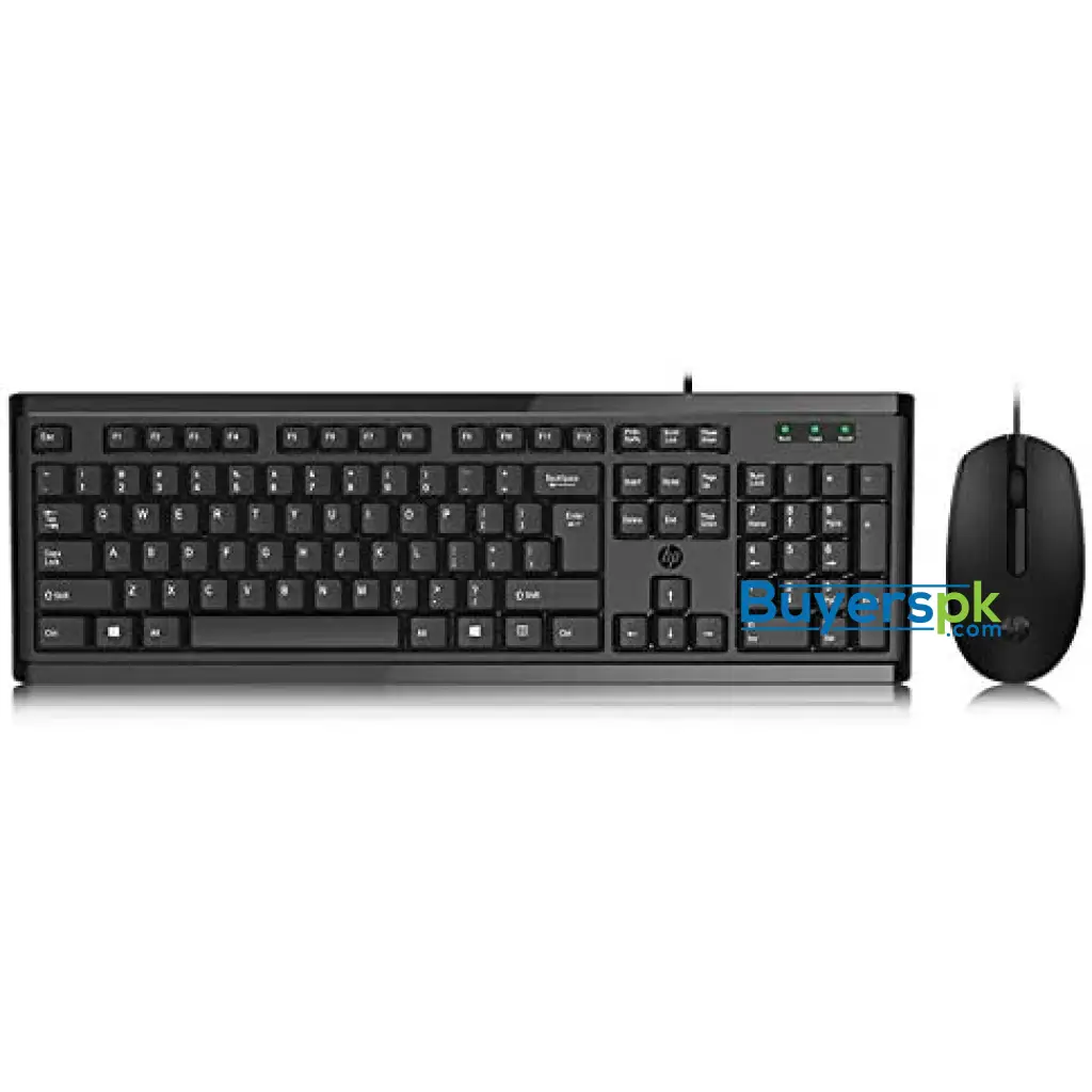 Hp Km10 Wired Keyboard and Mouse Combo for Desktops