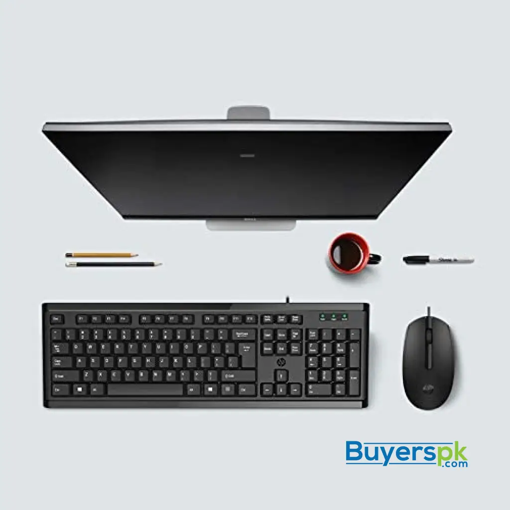 Hp Km10 Wired Keyboard and Mouse Combo for Desktops - Image 2