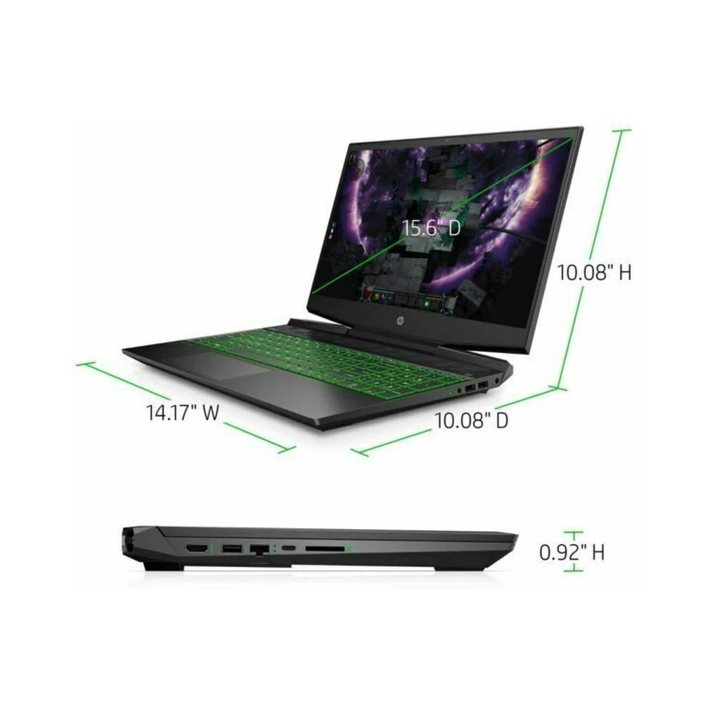HP Laptop Pavilion Gaming 15-EC2050AX Ryzen 5 5600H GTX 1650 4GB 8GB Ram 512GB SSD 15.6 144Hz Used - Image 6