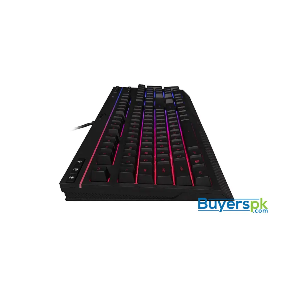 Hyperx Alloy Core Rgb – Membrane Gaming Keyboard – Comfortable Quiet Silent Keys with Rgb Led - Image 4
