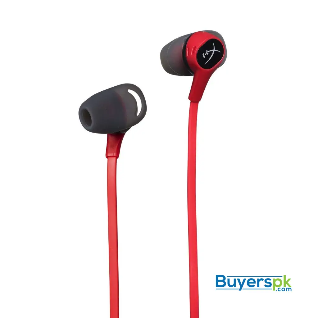 Hyperx Cloud Earbuds Gaming Headphones with Mic for Nintendo Switch and Mobile Gaming (hx-hsceb-rd) - Image 2
