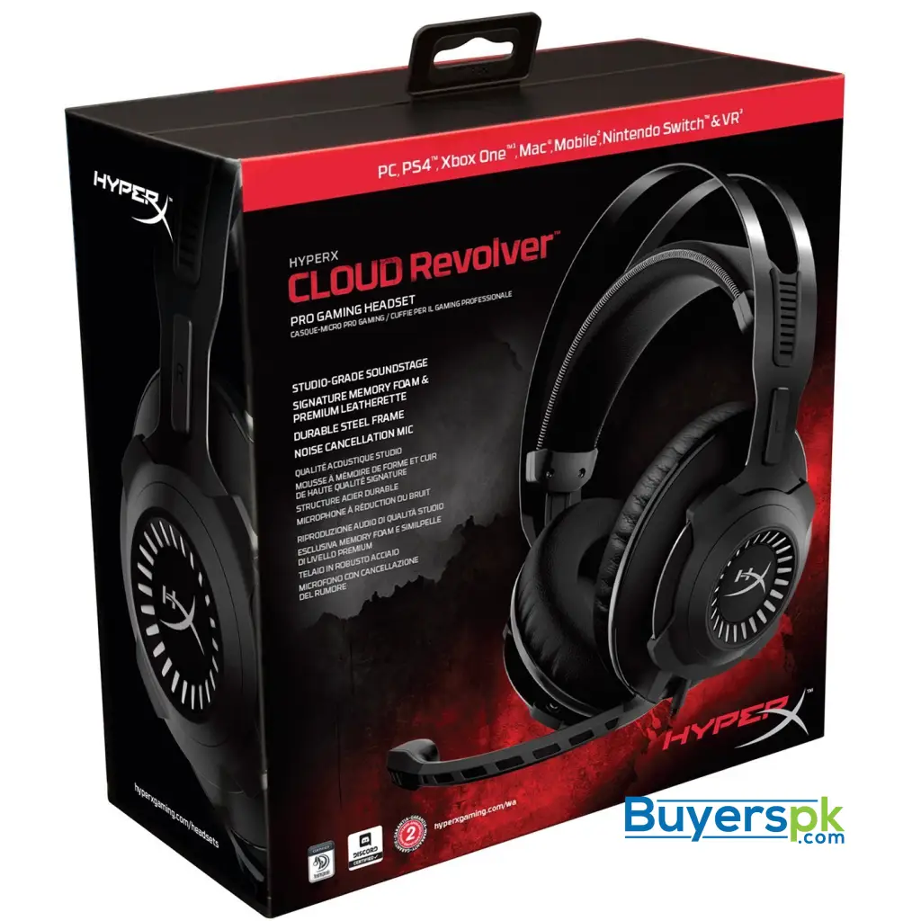 Hyperx Hx-hscr-gm Cloud Revolver Gaming Headset for Pc & Ps4 - Image 5
