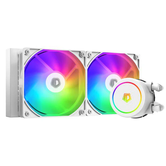 ID Cooling Liquid Cooler FX240 ARGB AIO 240mm White