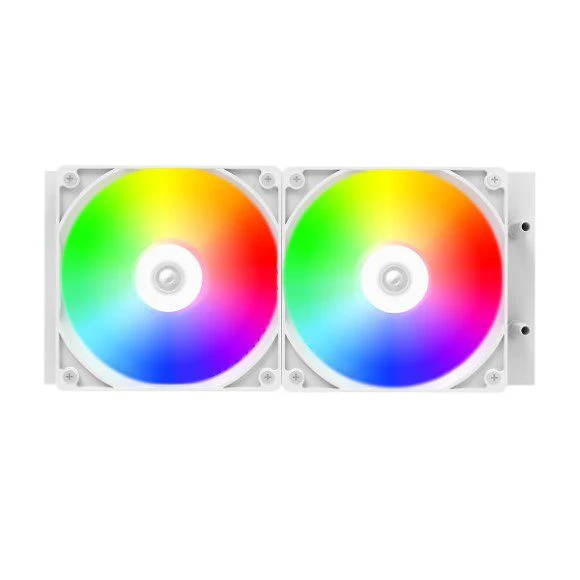 ID Cooling Liquid Cooler FX240 ARGB AIO 240mm White - Image 3
