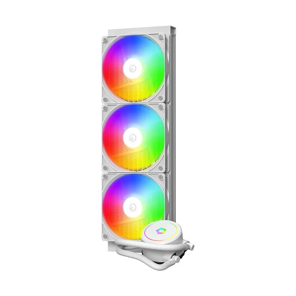 ID Cooling Liquid Cooler FX360 ARGB AIO 360mm White - Image 2