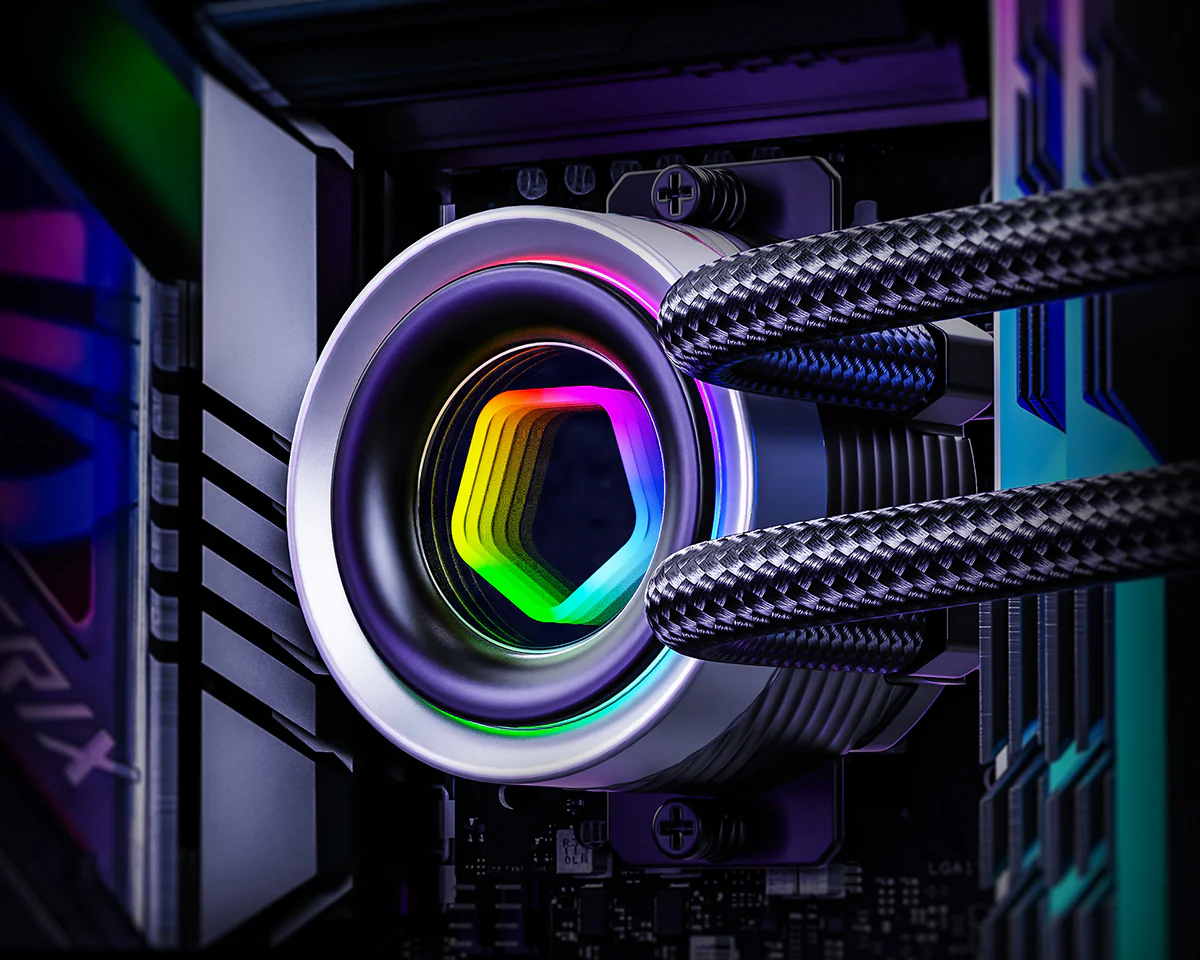 ID Cooling Liquid Cooler FX360 INF 360mm Black - Image 4