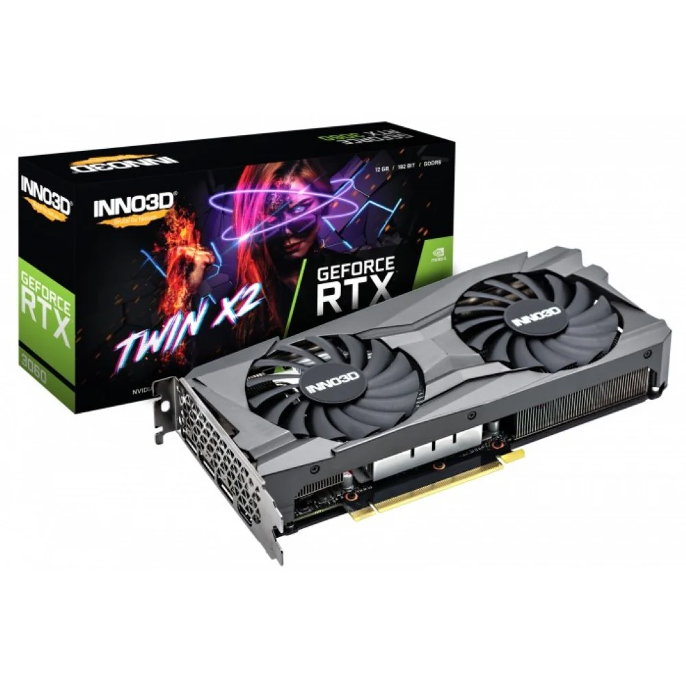 Inno3D Graphic Card RTX 3060 12GB Twin X2 192-Bit - Image 2