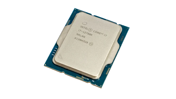 Intel Processor Core i7 12700K Chip Cores up to 5.0 GHz
